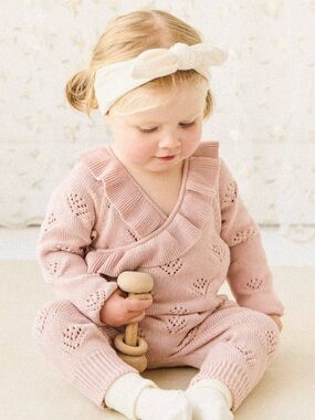 Jamie Kay Lilah wrap romper 6-12m